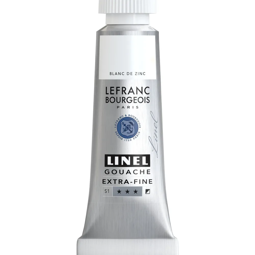 Lefranc & Bourgeois Farba gwasz Linel - - Zinc White 14 ml