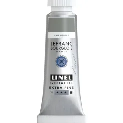 Lefranc & Bourgeois Farba gwasz Linel - - Lichen Grey 14 ml > Farby Gwasze I Tempery