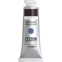 Lefranc & Bourgeois Farba gwasz Linel - - Raw Sepia 14 ml