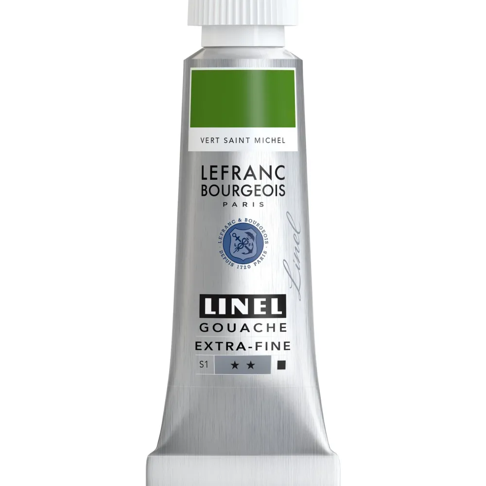 Lefranc & Bourgeois Farba gwasz Linel - - Olive Green 14 ml > Farby Gwasze I Tempery