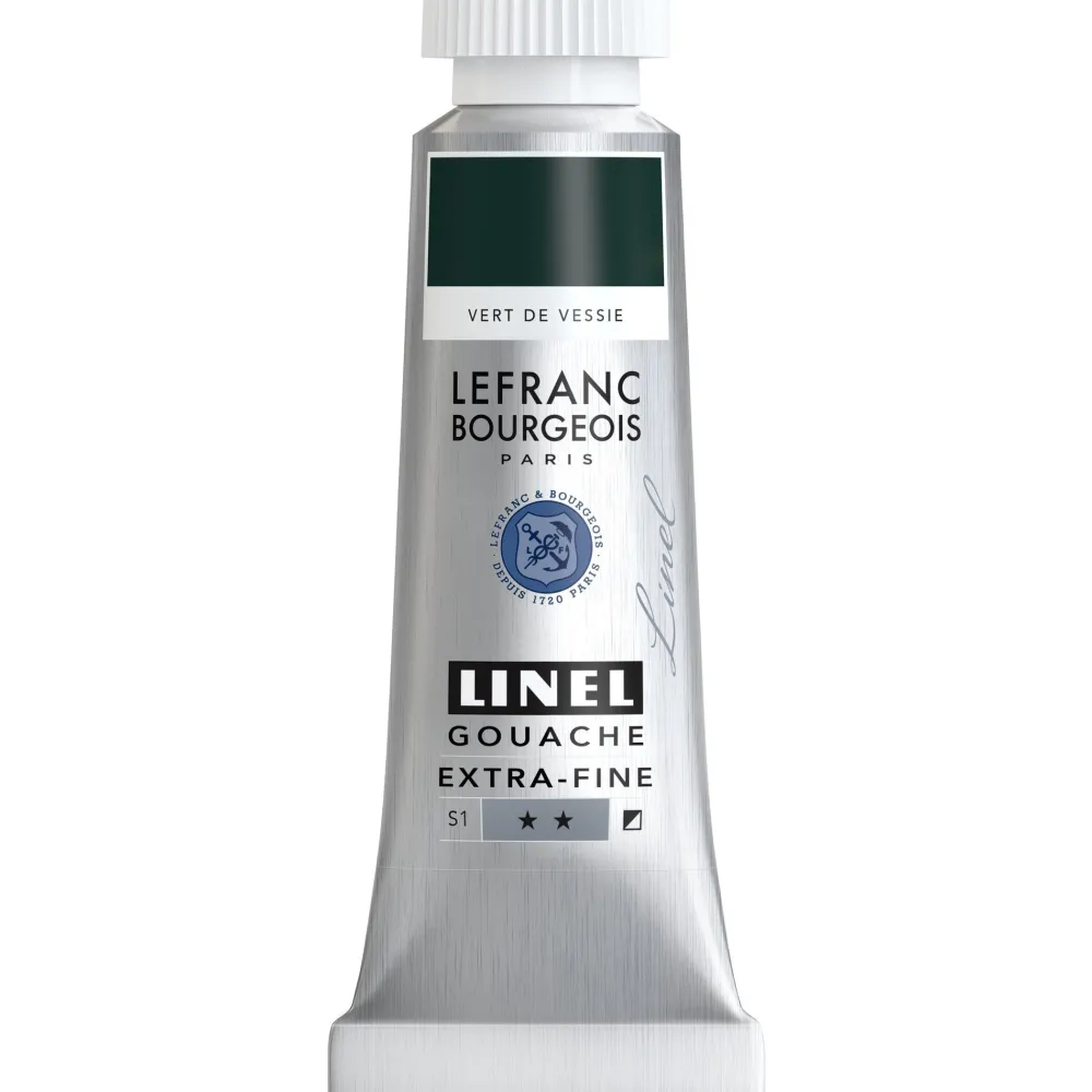 Lefranc & Bourgeois Farba gwasz Linel - - Sap Green 14 ml