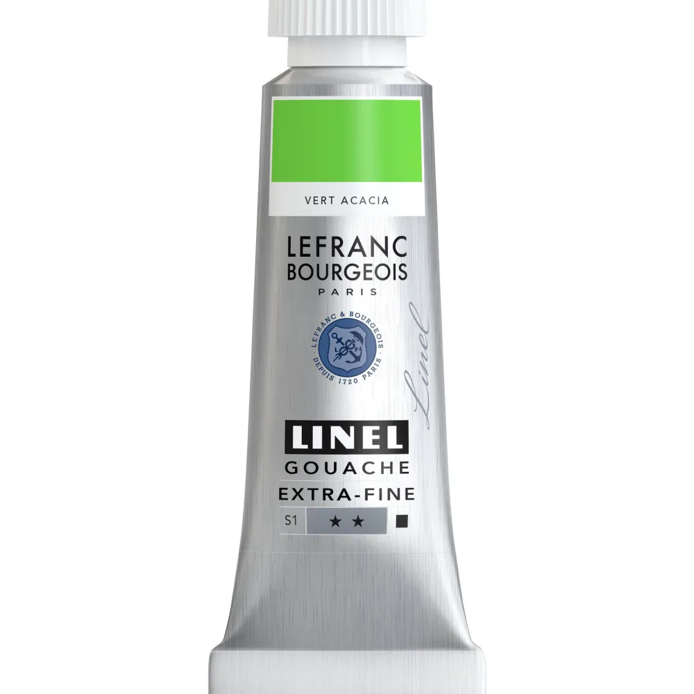 Lefranc & Bourgeois Farba gwasz Linel - - Acacia Green 14 ml