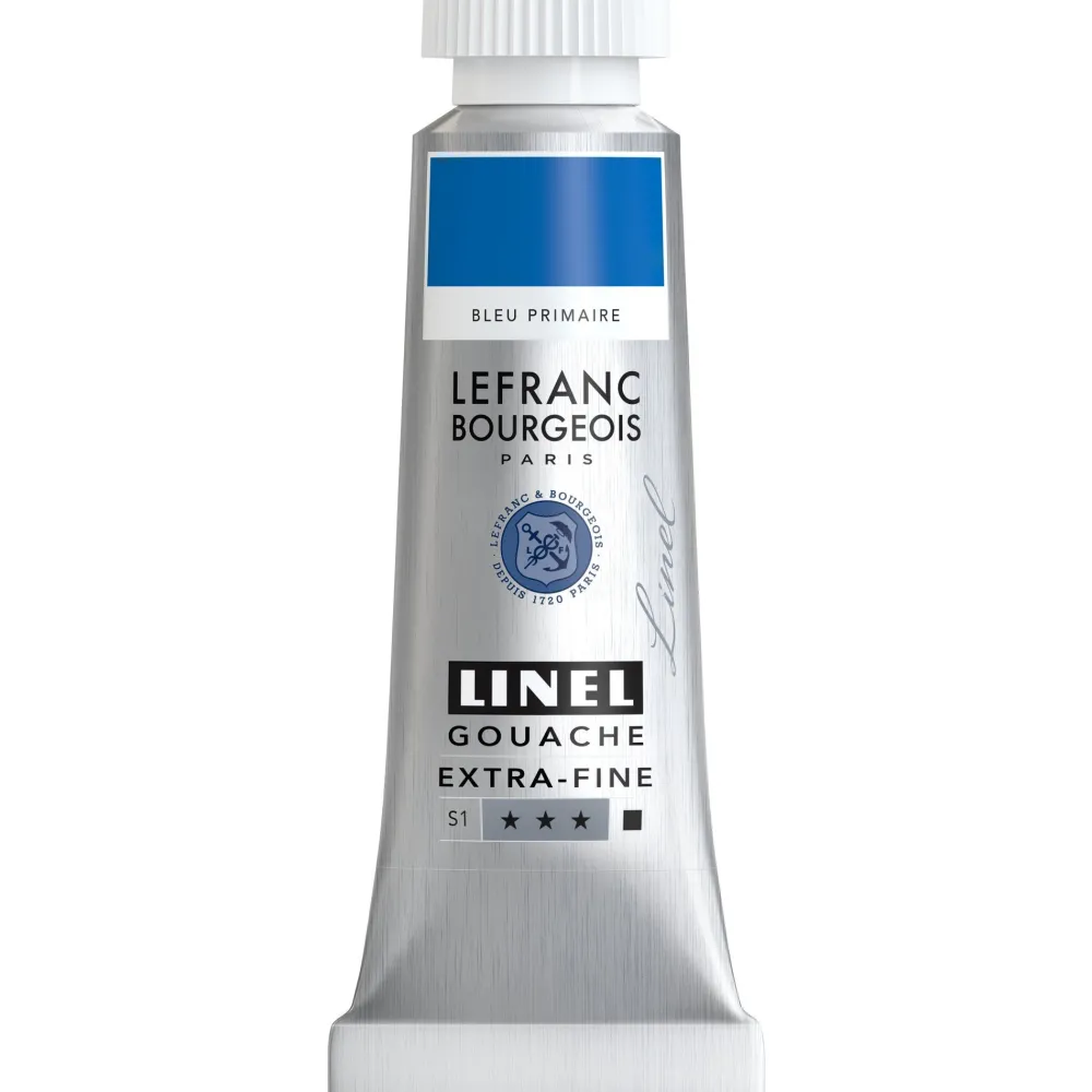 Lefranc & Bourgeois Farba gwasz Linel - - France Blue 14 ml > Farby Gwasze I Tempery