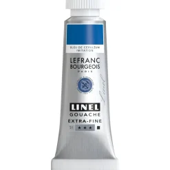 Lefranc & Bourgeois Farba gwasz Linel - - Phthalo Blue 14 ml > Farby Gwasze I Tempery