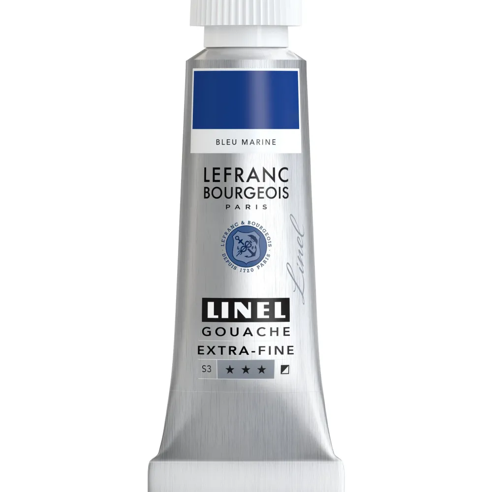 Lefranc & Bourgeois Farba gwasz Linel - - Indigo Imitation 14 ml > Farby Gwasze I Tempery
