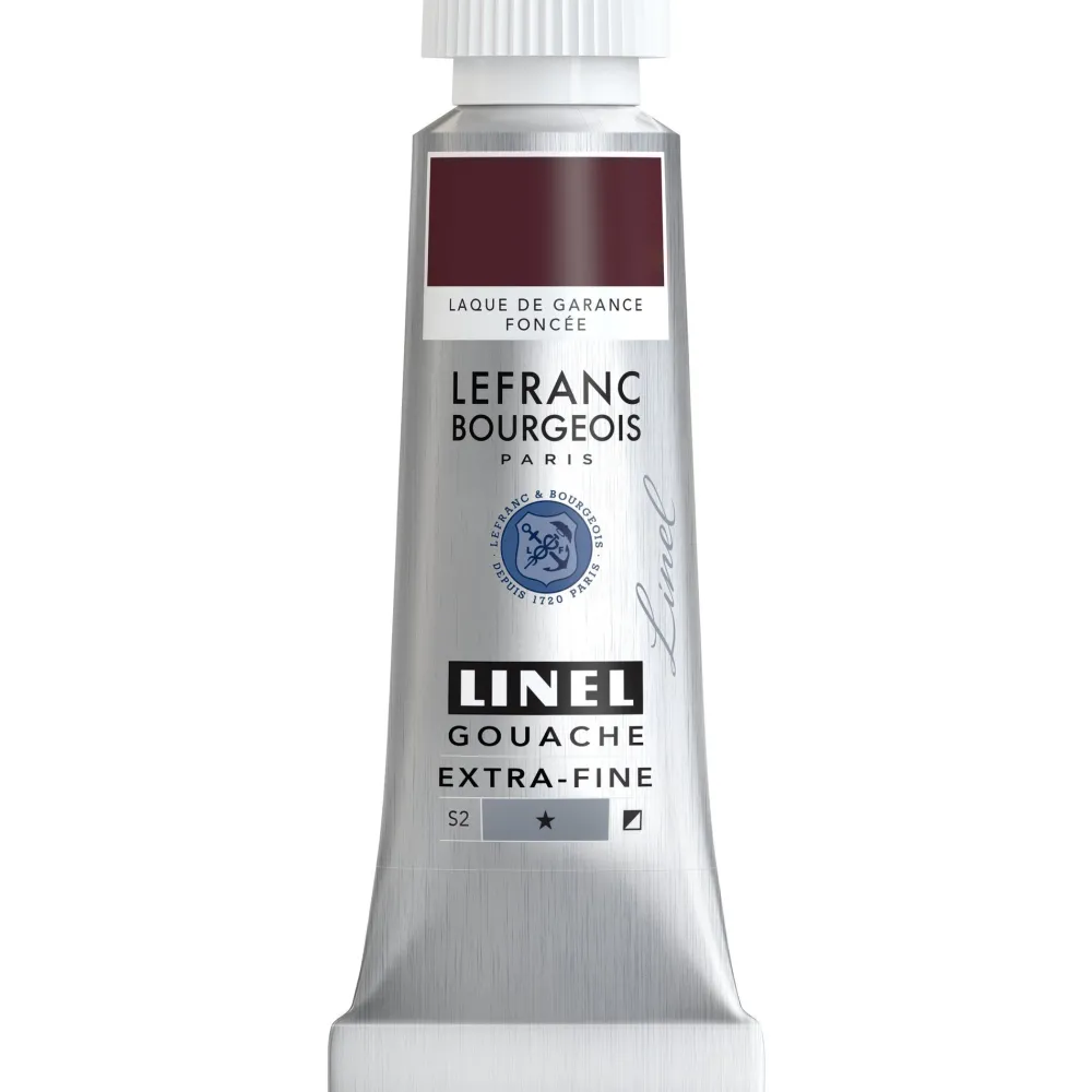 Lefranc & Bourgeois Farba gwasz Linel - - Madder Lake Deep 14 ml