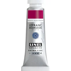 Lefranc & Bourgeois Farba gwasz Linel - - Quinacridone Magenta 14 ml