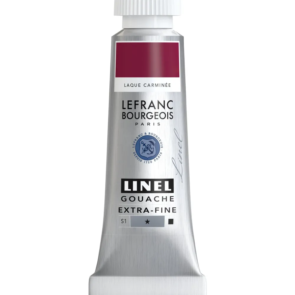 Lefranc & Bourgeois Farba gwasz Linel - - Crimson Lake 14 ml