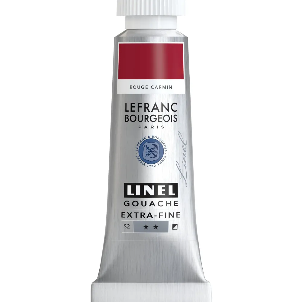 Lefranc & Bourgeois Farba gwasz Linel - - China Red 14 ml > Farby Gwasze I Tempery
