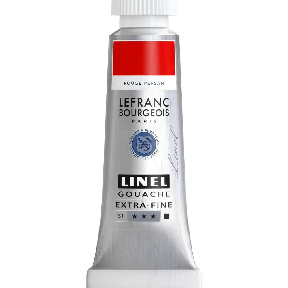 Lefranc & Bourgeois Farba gwasz Linel - - Persian Red 14 ml > Farby Gwasze I Tempery
