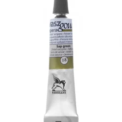 Renesans Farba gwasz - - 18, sap green, 20 ml > Farby Gwasze I Tempery