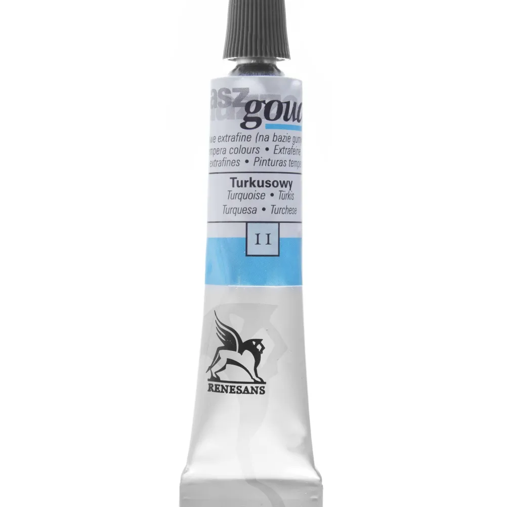 Renesans Farba gwasz - - 11, turquoise, 20 ml