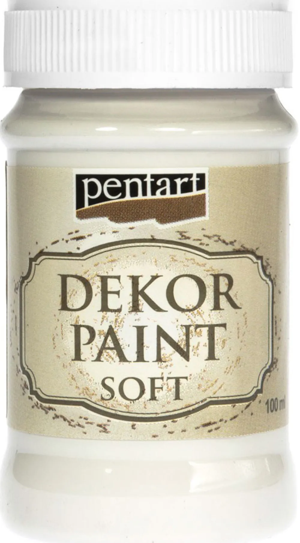 Pentart Farba kredowa - - biała, 100 ml