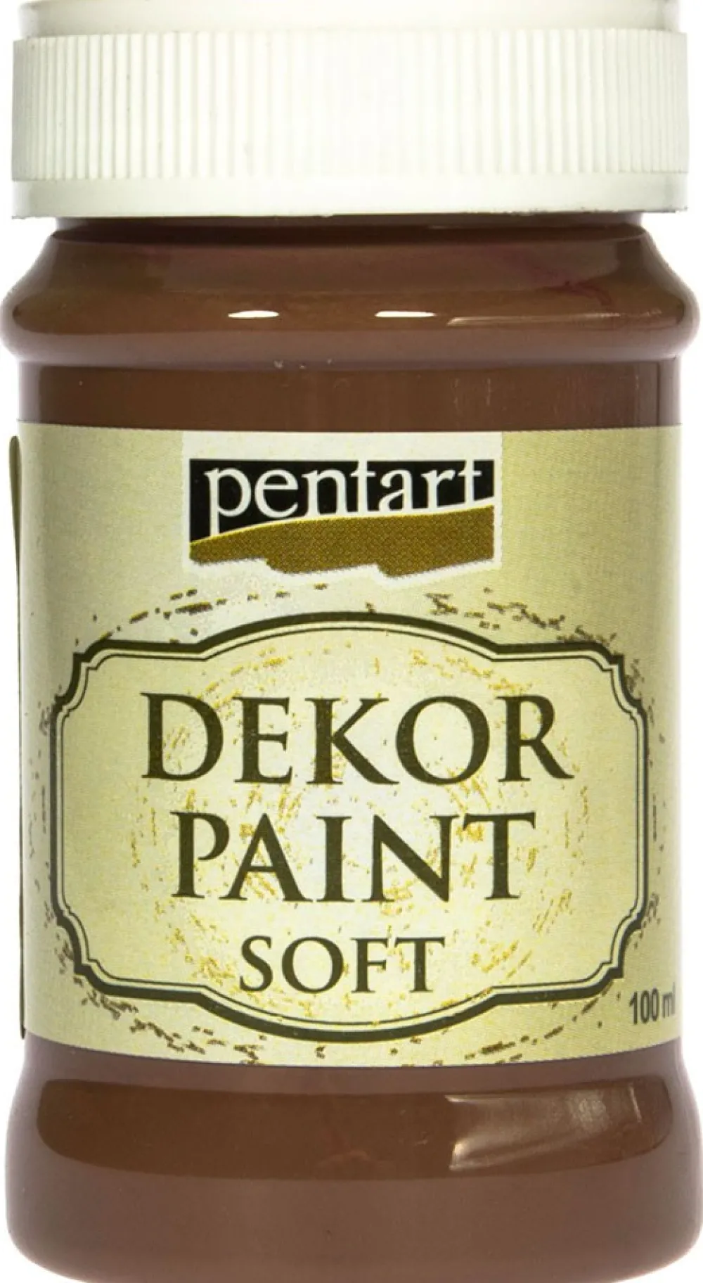 Pentart Farba kredowa - - brązowa, 100 ml