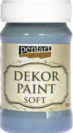 Pentart Farba kredowa - - niebieski len, 100 ml > Farby Kredowe