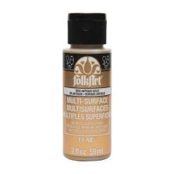 FolkArt Farba metaliczna Multi-Surface - - Anitque Gold, 59 ml > Farby Akrylowe|Farby Dekoracyjne