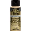 FolkArt Farba metaliczna Multi-Surface - - Bright Gold, 59 ml > Farby Akrylowe|Farby Dekoracyjne