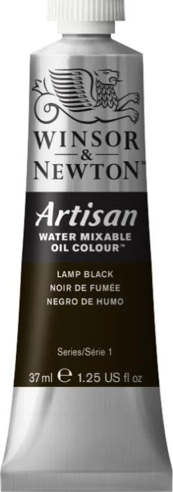 Winsor & Newton Farba olejna Artisan Water - - Lamp Black, 37 ml