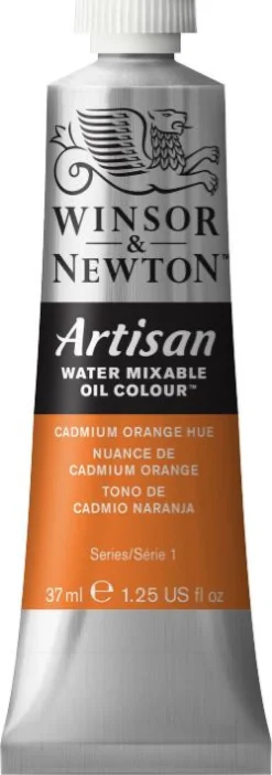 Winsor & Newton Farba olejna Artisan Water - - Burnt Umber, 37 ml > Farby Olejne|Farby Olejne Wodorozcieńczalne