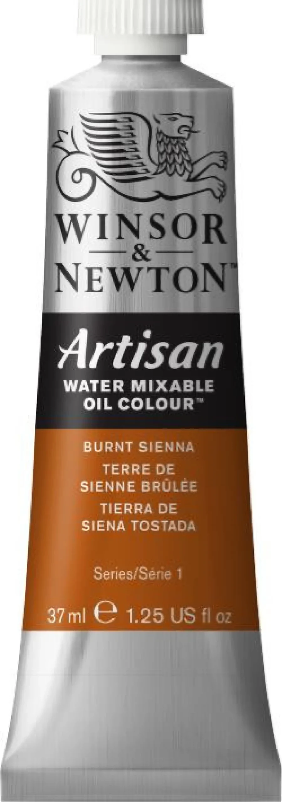 Winsor & Newton Farba olejna Artisan Water - - Burnt Sienna, 37 ml