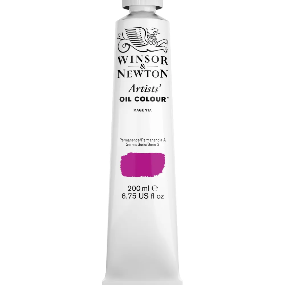 Winsor & Newton Farba olejna Artists' Oil Colour - - Mars Black 200 ml > Farby Olejne
