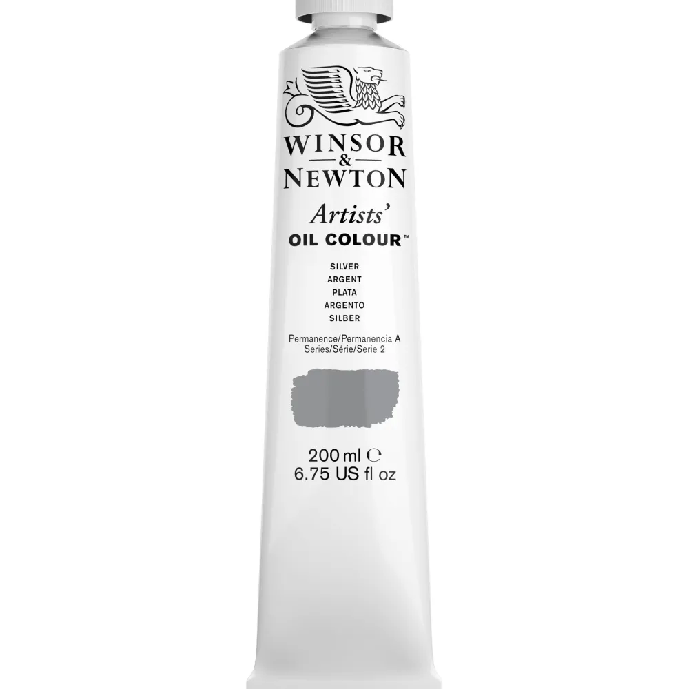 Winsor & Newton Farba olejna Artists' Oil Colour - - Silver 200 ml