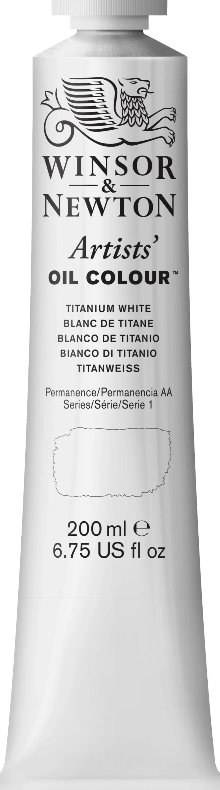 Winsor & Newton Farba olejna Artists' Oil Colour - - Titanium White 200 ml
