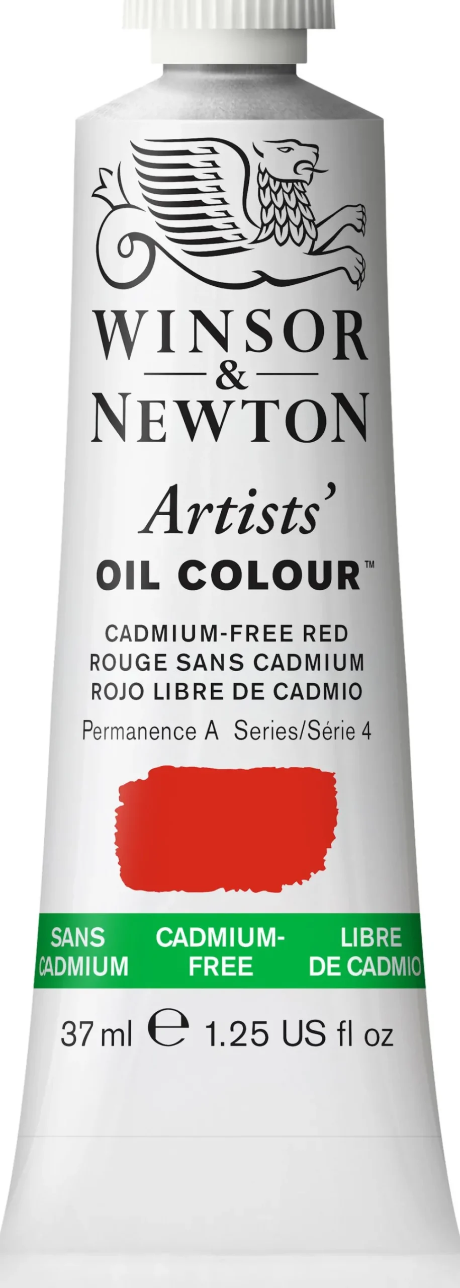 Winsor & Newton Farba olejna Artists' Oil Colour - - Cadmium Free Red, 37 ml