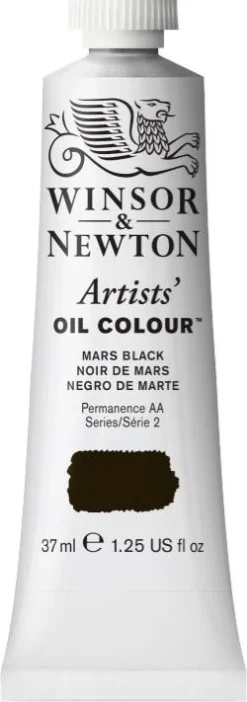 Winsor & Newton Farba olejna Artists' Oil Colour - - Mars Black, 37 ml ><noscript><img width=