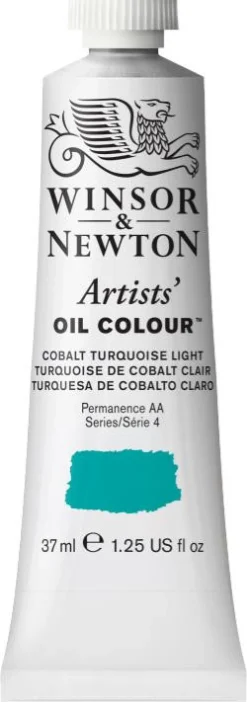 Winsor & Newton Farba olejna Artists' Oil Colour - - Cobalt Turquoise Light, 37 ml ><noscript><img width=