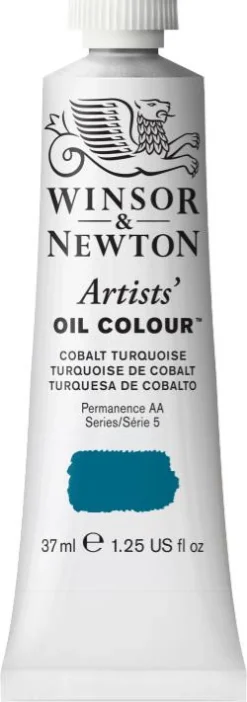 Winsor & Newton Farba olejna Artists' Oil Colour - - Cobalt Turquoise, 37 ml ><noscript><img width=