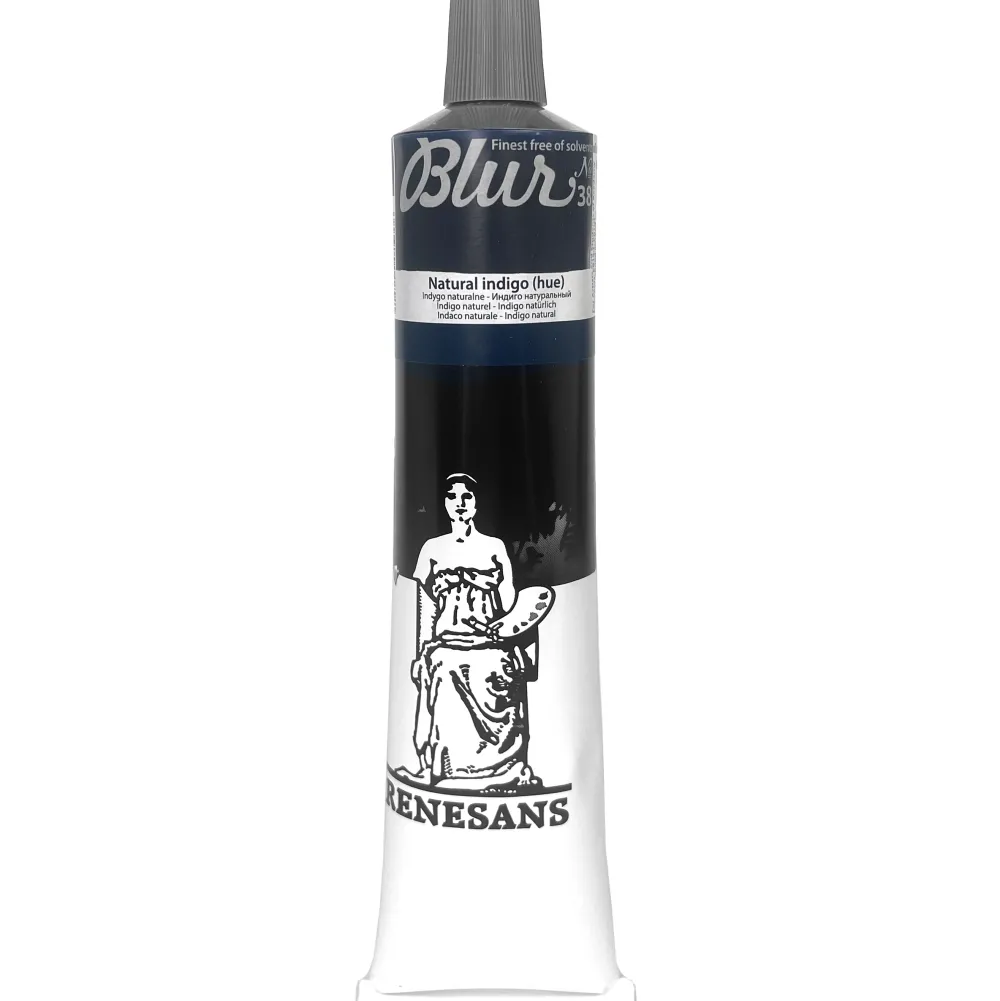 Renesans Farba olejna Blur - - 38, natural indigo, 200 ml > Farby Olejne