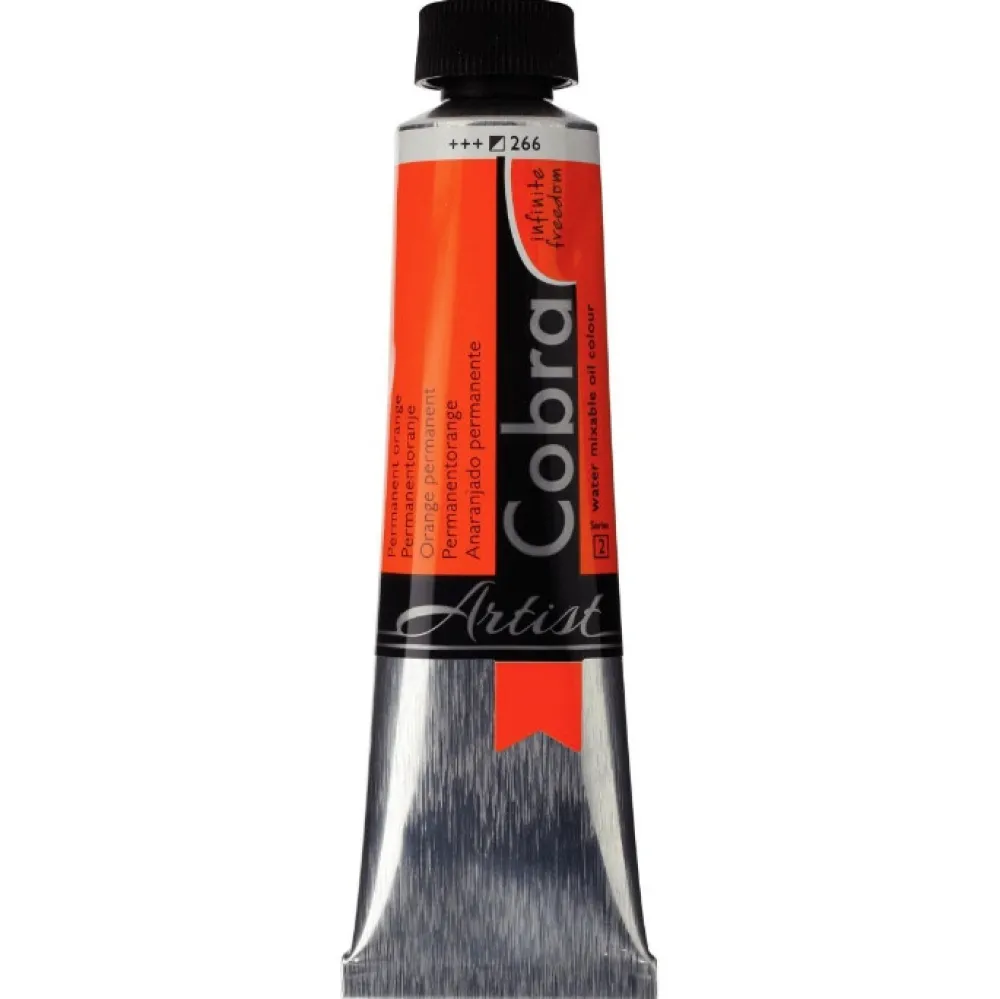 Cobra Farba olejna Artist - - 266, Permanent Orange, 40 ml > Farby Olejne Wodorozcieńczalne