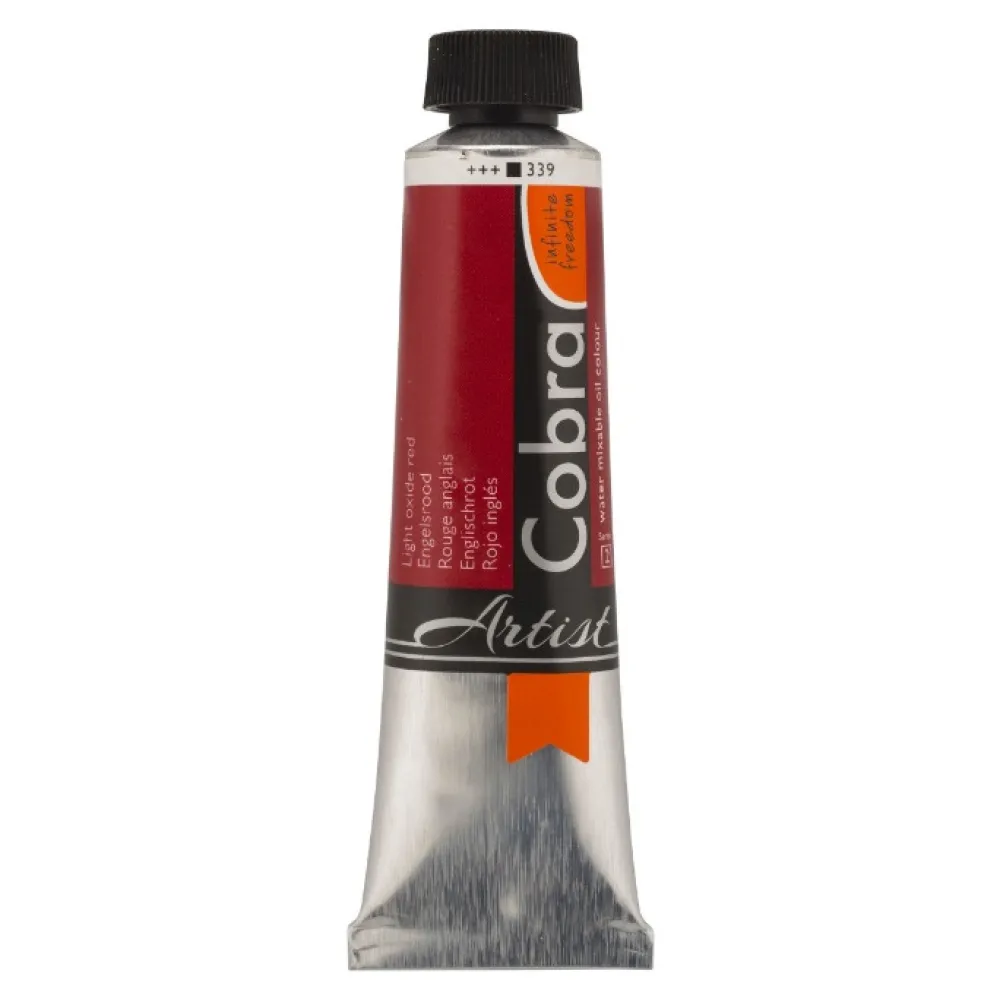 Cobra Farba olejna Artist - - 339, Light Oxide Red, 40 ml