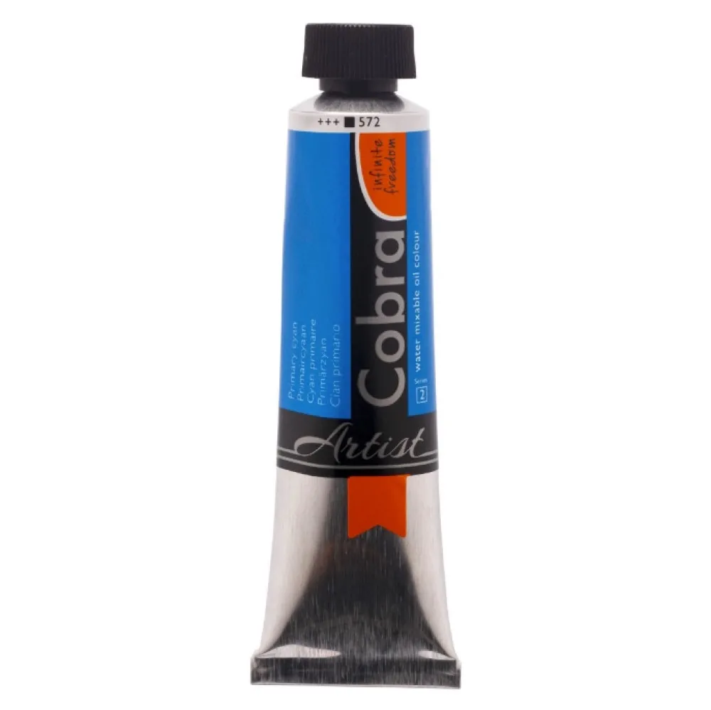 Cobra Farba olejna Artist - - 572, Primary Cyan, 40 ml