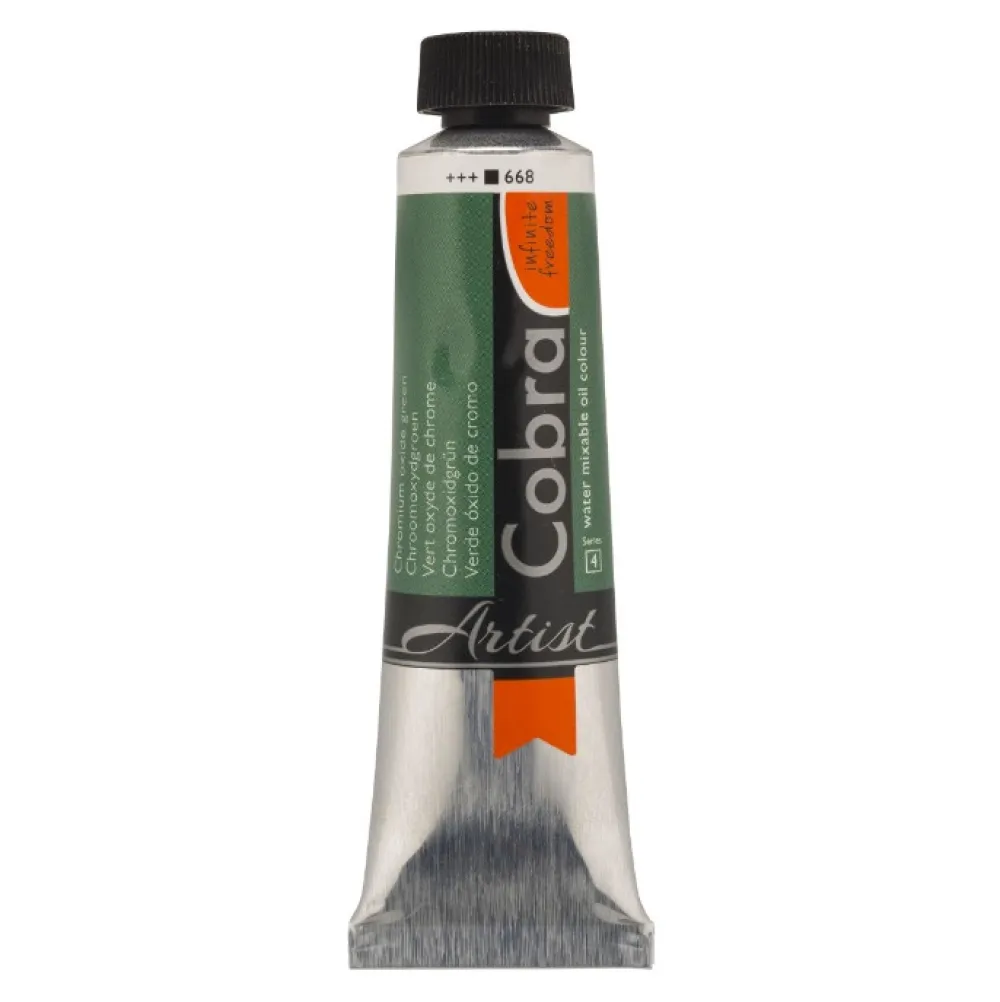 Cobra Farba olejna Artist - - 675, Phthalo Green, 40 ml > Farby Olejne Wodorozcieńczalne