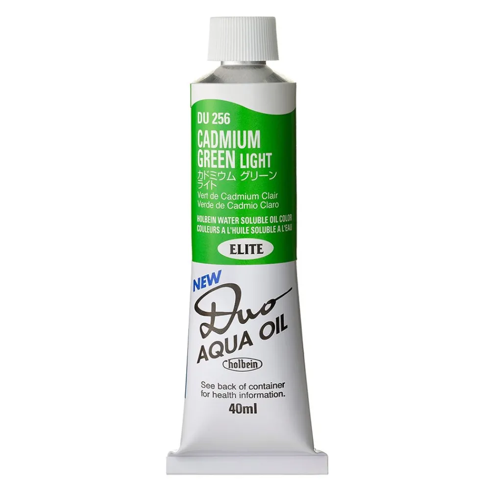 Holbein Farba olejna Duo Aqua Oil - - 256, Cadmium Green Light, 40 ml