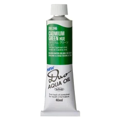 Holbein Farba olejna Duo Aqua Oil - - 245, Cadmium Green Light Hue, 40 ml > Farby Olejne Wodorozcieńczalne