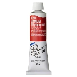 Holbein Farba olejna Duo Aqua Oil - - 201, Alizarin Crimson, 40 ml > Farby Olejne Wodorozcieńczalne