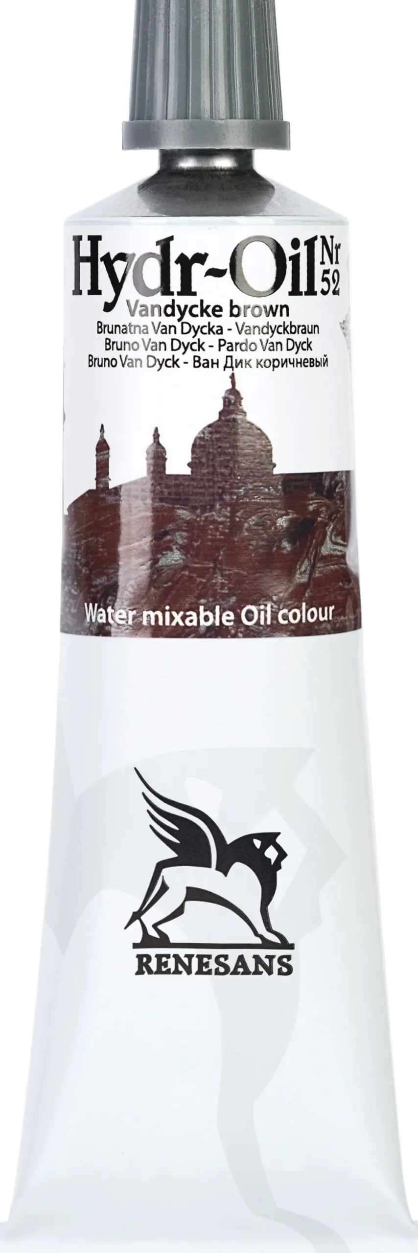 Renesans Farba olejna Hydr-Oil - - 52, Vandycke brown, 60 ml