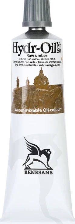 Renesans Farba olejna Hydr-Oil - - 49, burnt sienna, 60 ml > Farby Olejne|Farby Olejne Wodorozcieńczalne
