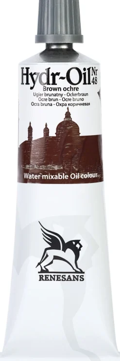 Renesans Farba olejna Hydr-Oil - - 47, red ochre, 60 ml > Farby Olejne|Farby Olejne Wodorozcieńczalne