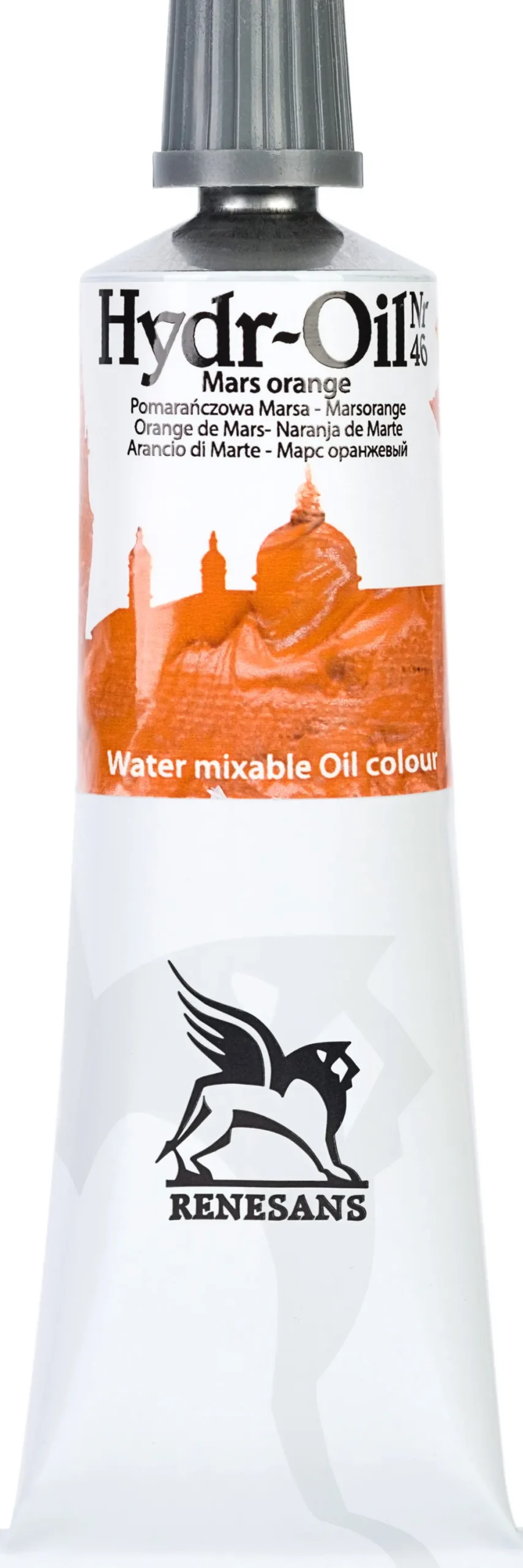 Renesans Farba olejna Hydr-Oil - - 45, raw sienna, 60 ml > Farby Olejne|Farby Olejne Wodorozcieńczalne