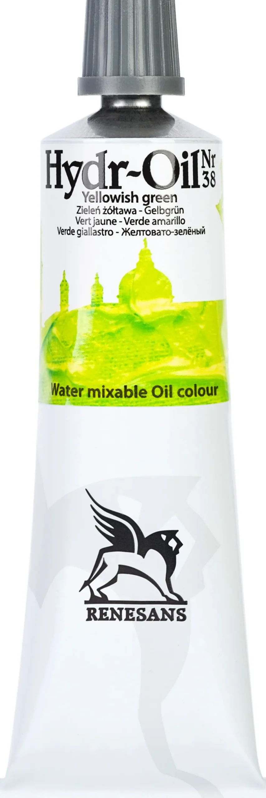 Renesans Farba olejna Hydr-Oil - - 38, yellowish green, 60 ml
