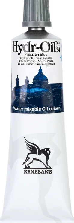 Renesans Farba olejna Hydr-Oil - - 33, cobalt blue hue, 60 ml > Farby Olejne|Farby Olejne Wodorozcieńczalne