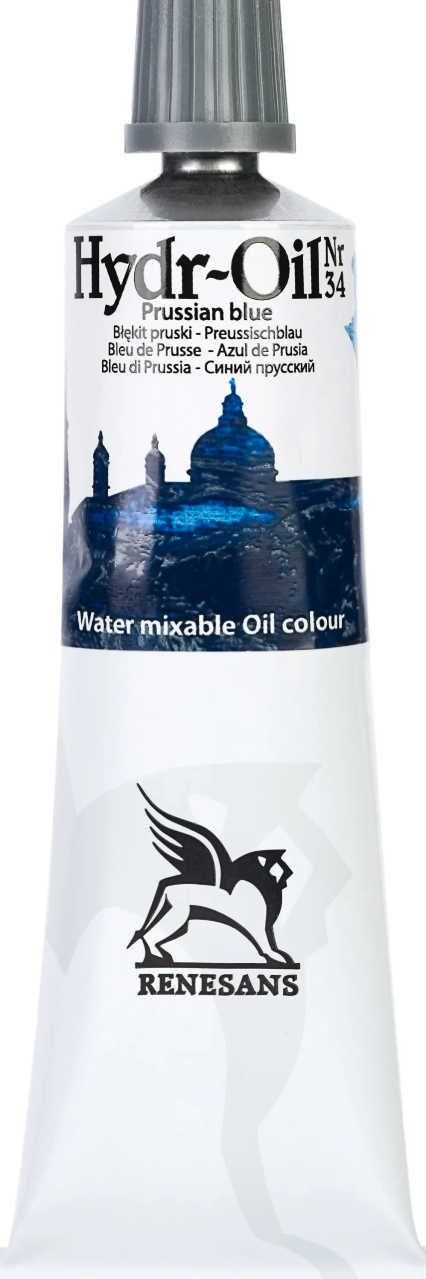 Renesans Farba olejna Hydr-Oil - - 34, Prussian blue, 60 ml