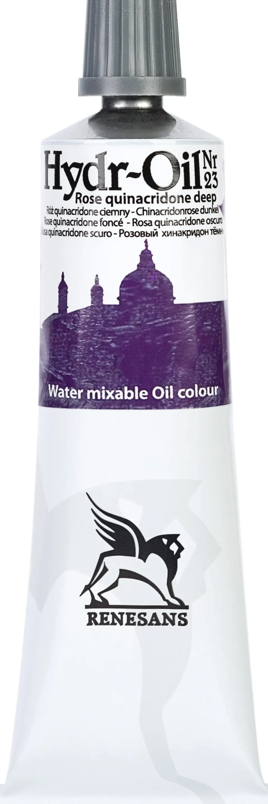 Renesans Farba olejna Hydr-Oil - - 23, rose quinacridone deep, 60 ml