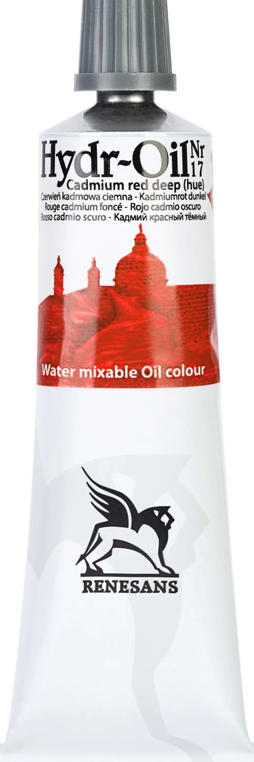 Renesans Farba olejna Hydr-Oil - - 17, cadmium red deep hue, 60 ml