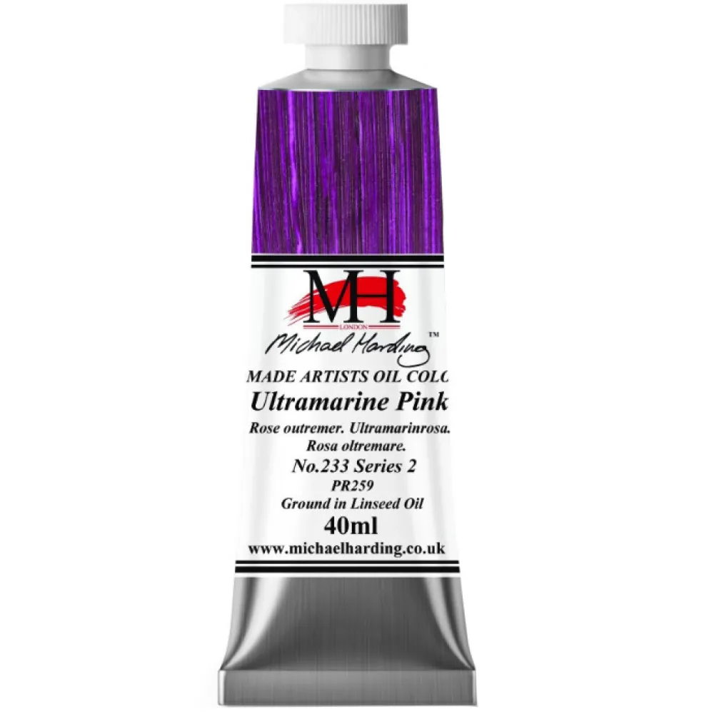 Michael Harding Farba olejna - - 233, Ultramarine Pink, 40 ml > Farby Olejne