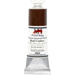 Michael Harding Farba olejna - - 124, Red Umber, 40 ml